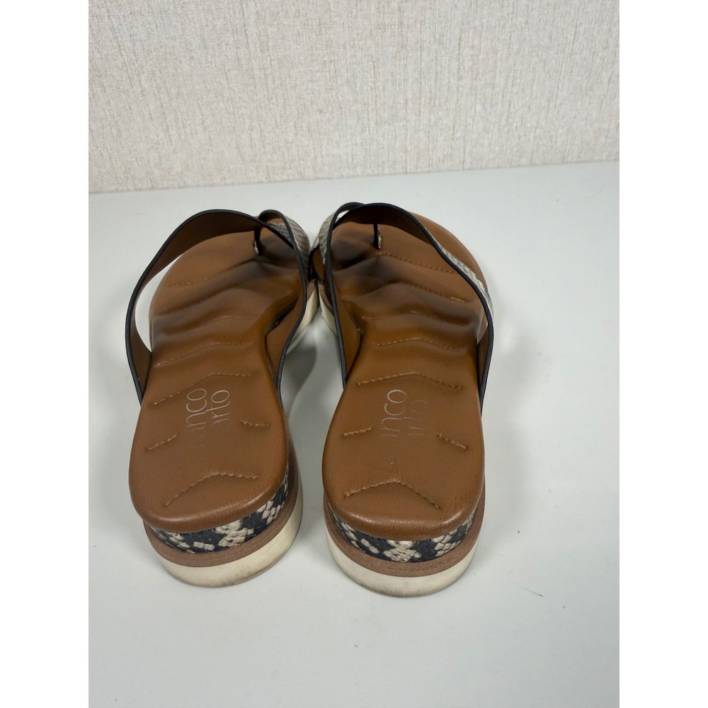 Franco Sarto‎ "Darious" Women's Slip On Sandals Reptile Pattern Size 6.5M - Picture 3 of 14